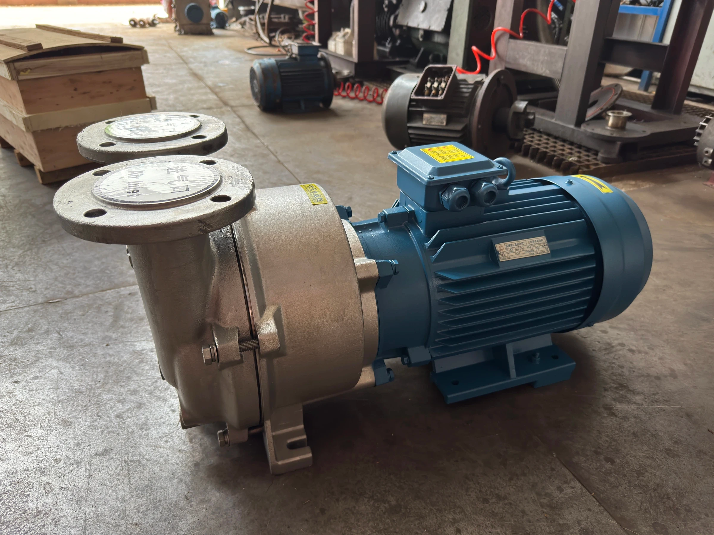 2BVF liquid ring vacuum pump opposite side